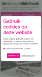 Mobile Screenshot of denieuwebibliotheek.nl